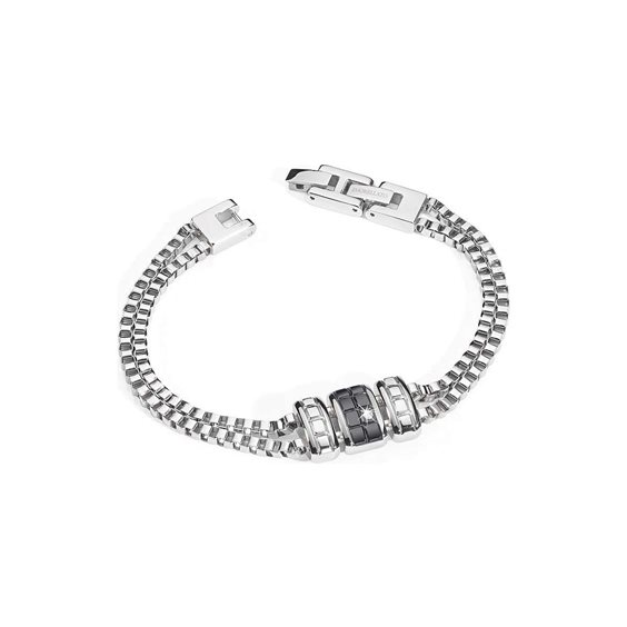 Bracciale Morellato Uomo Chocolat in Acciaio SIM08 - SIM08